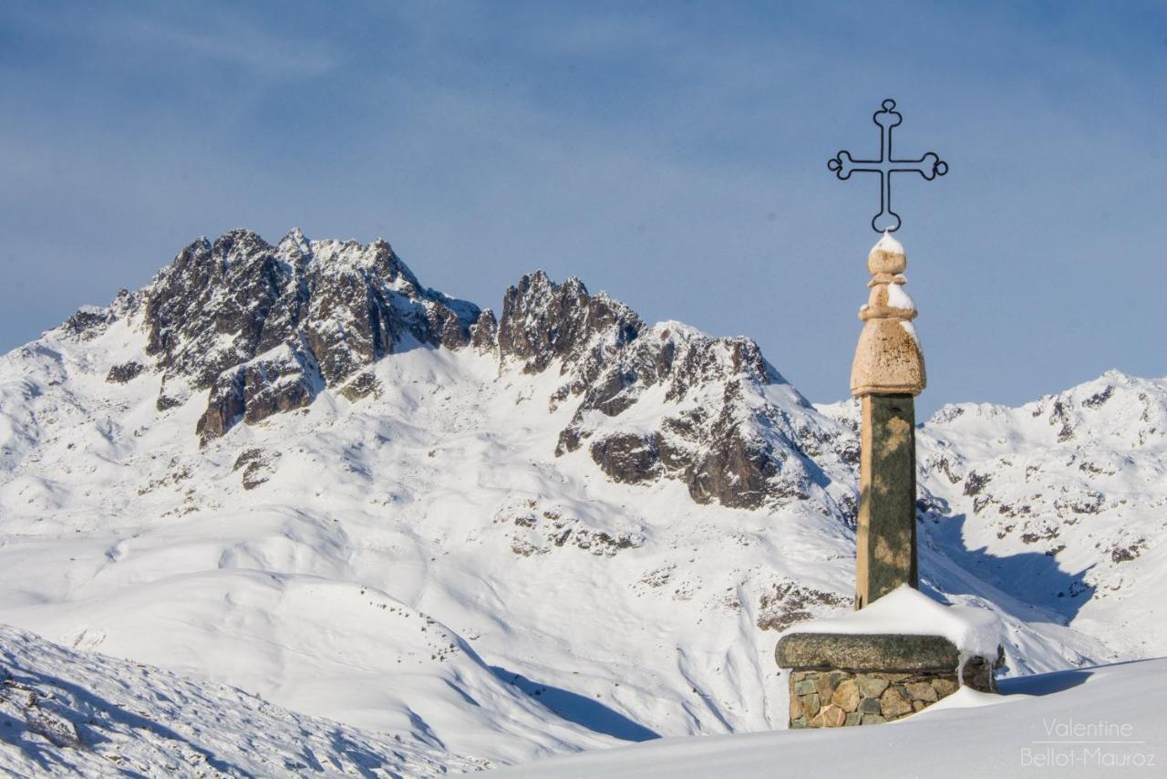 Agréable appartement de 6 pers au pieds des pistes ,wifi gratuit à Saint-Sorlin-d'Arves labelise 3 étoiles au gîte de France Esterno foto