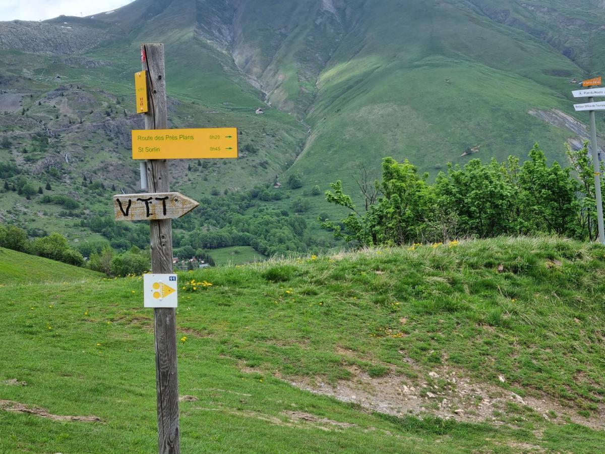 Agréable appartement de 6 pers au pieds des pistes ,wifi gratuit à Saint-Sorlin-d'Arves labelise 3 étoiles au gîte de France Esterno foto